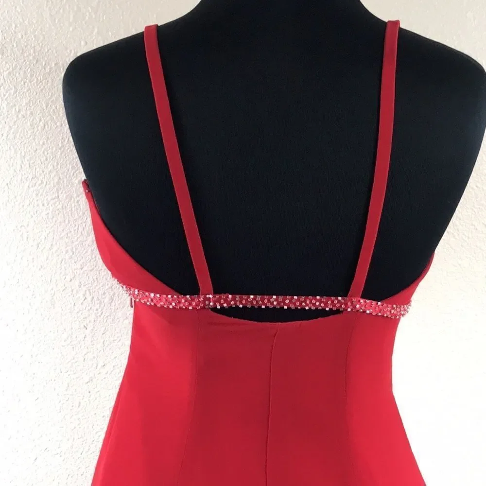B2 RED WOMEN DRESS SIZE 4 - Picture 7 of 10